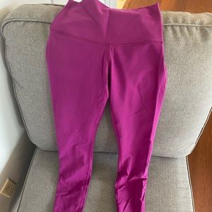 Lululemon tights. Size 4. Pink